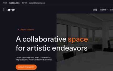 Illume (screenshot desktop)