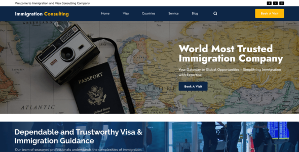 Immigration Consulting (WordPress)