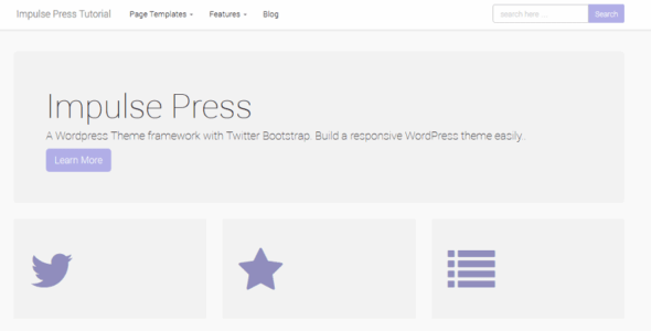 Impulse Press (WordPress)