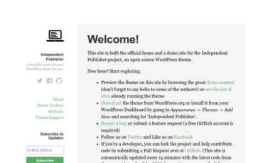 Independent Publisher (screenshot desktop)