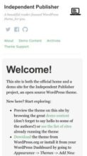 Independent Publisher (screenshot mobile)