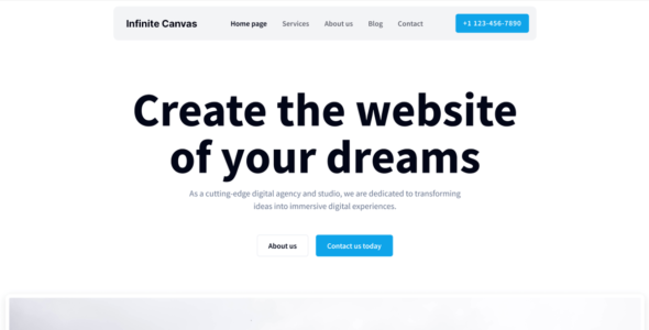 Infinite Canvas (WordPress)