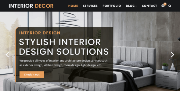 Interior Decor (WordPress)