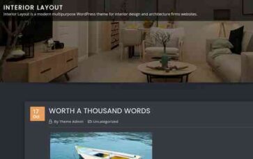 Interior Layout (screenshot desktop)