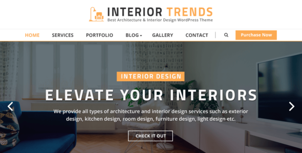 Interior Trends (WordPress)