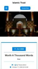 Islamic Trust (screenshot mobile)