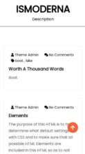 Screenshot Mobile ISModerna (screenshot mobile)