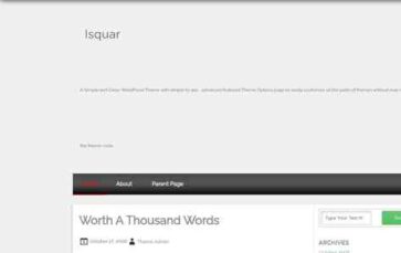 Isquar (screenshot desktop)