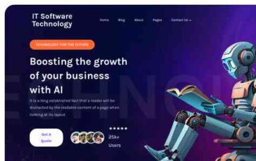 IT Software Technology (screenshot desktop)