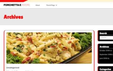 Italian House Restaurant (screenshot desktop)