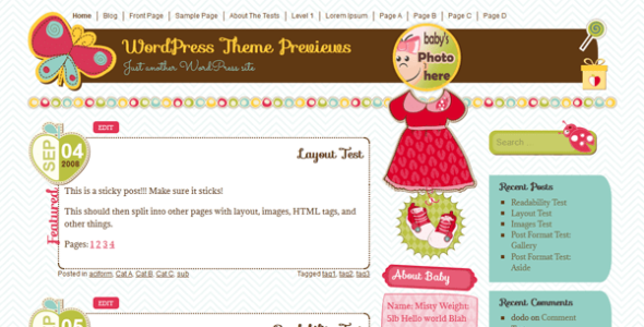 It’s a Girl (WordPress)