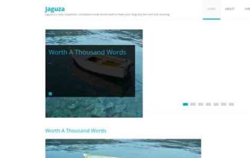Jaguza (screenshot desktop)