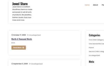 Jewel Store (screenshot desktop)