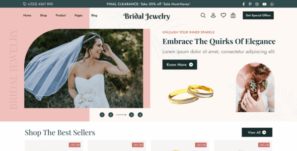 Jeweler Shop (WordPress)