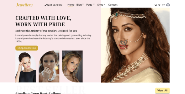 Jewellery Boutique (WordPress)