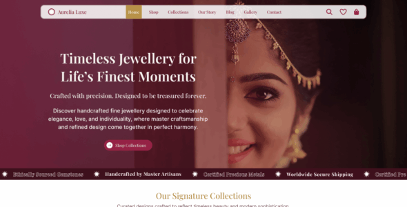 Jewelry Market (WordPress)