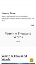 Screenshot Mobile Jewelry Store (screenshot mobile)