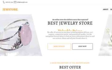 JewStore (screenshot desktop)