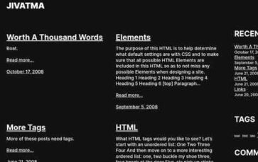 Jivatma (screenshot desktop)