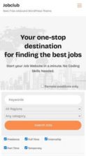 Jobclub (screenshot mobile)
