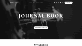 Journal Book (WordPress)