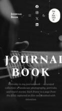 Journal Book (screenshot mobile)
