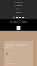 Journal Stories (screenshot mobile)