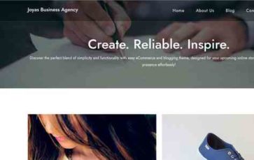 Joyas Business Agency (screenshot desktop)