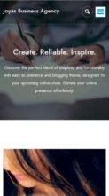 Joyas Business Agency (screenshot mobile)