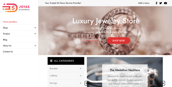 Joyas Jewellery (WordPress)