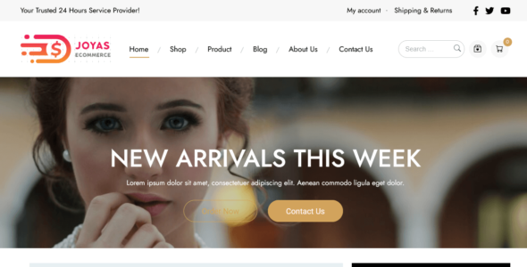 Joyas Shop (WordPress)