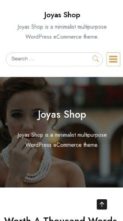 Joyas Shop (screenshot mobile)