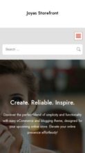 Joyas Storefront (screenshot mobile)