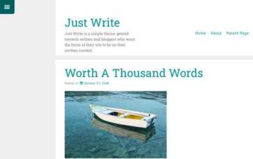 Just Write (Ryan Cowles) - (screenshot desktop)