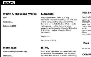 Kalpa (screenshot desktop)