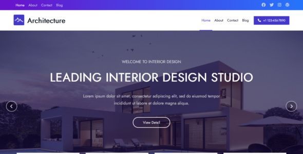 Kenta Architecture (WordPress)