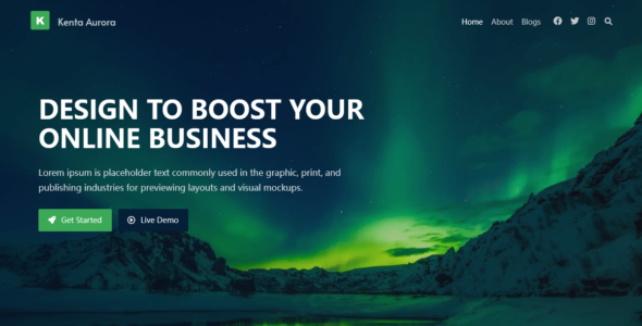 Kenta Aurora (WordPress)