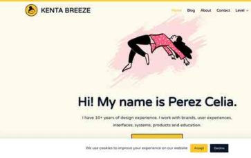 Kenta Breeze (screenshot desktop)