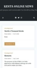 Kenta Online News (screenshot mobile)