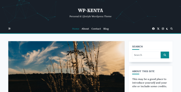 Kenta Writer Hub (WordPress)