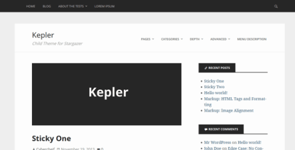 Kepler (Ruairi Phelan) (WordPress)