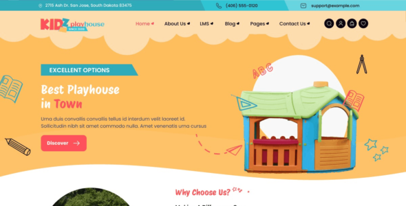 Kindergarten Toddler (WordPress)