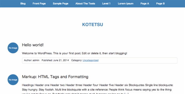 Kotetsu (WordPress)