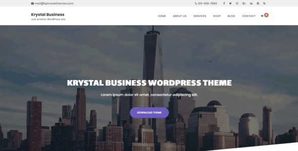 Krystal Business (WordPress)