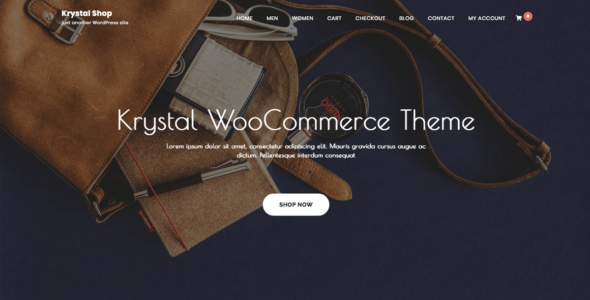 Krystal Shop (WordPress)