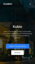 Kubio (screenshot mobile)
