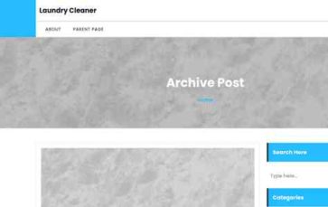Laundry Cleaner (screenshot desktop)