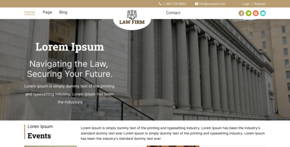 Law Justice (WordPress)