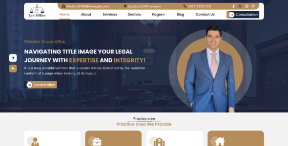 Law Office Lite (WordPress)