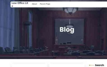 Law Office Lite (screenshot desktop)